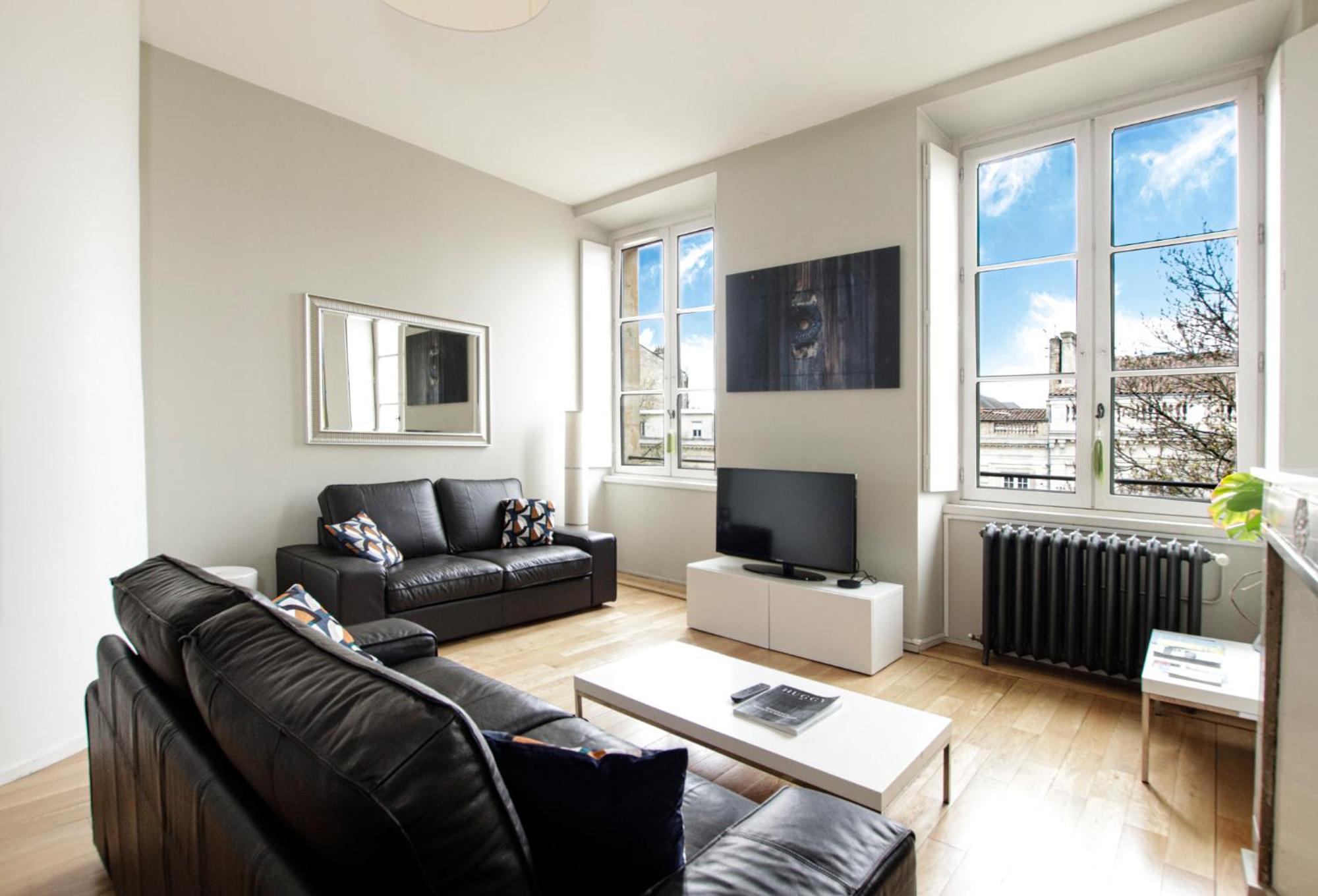 Appartement T3 De Prestige Proche Du Jardin Public De Bordeaux Exteriör bild