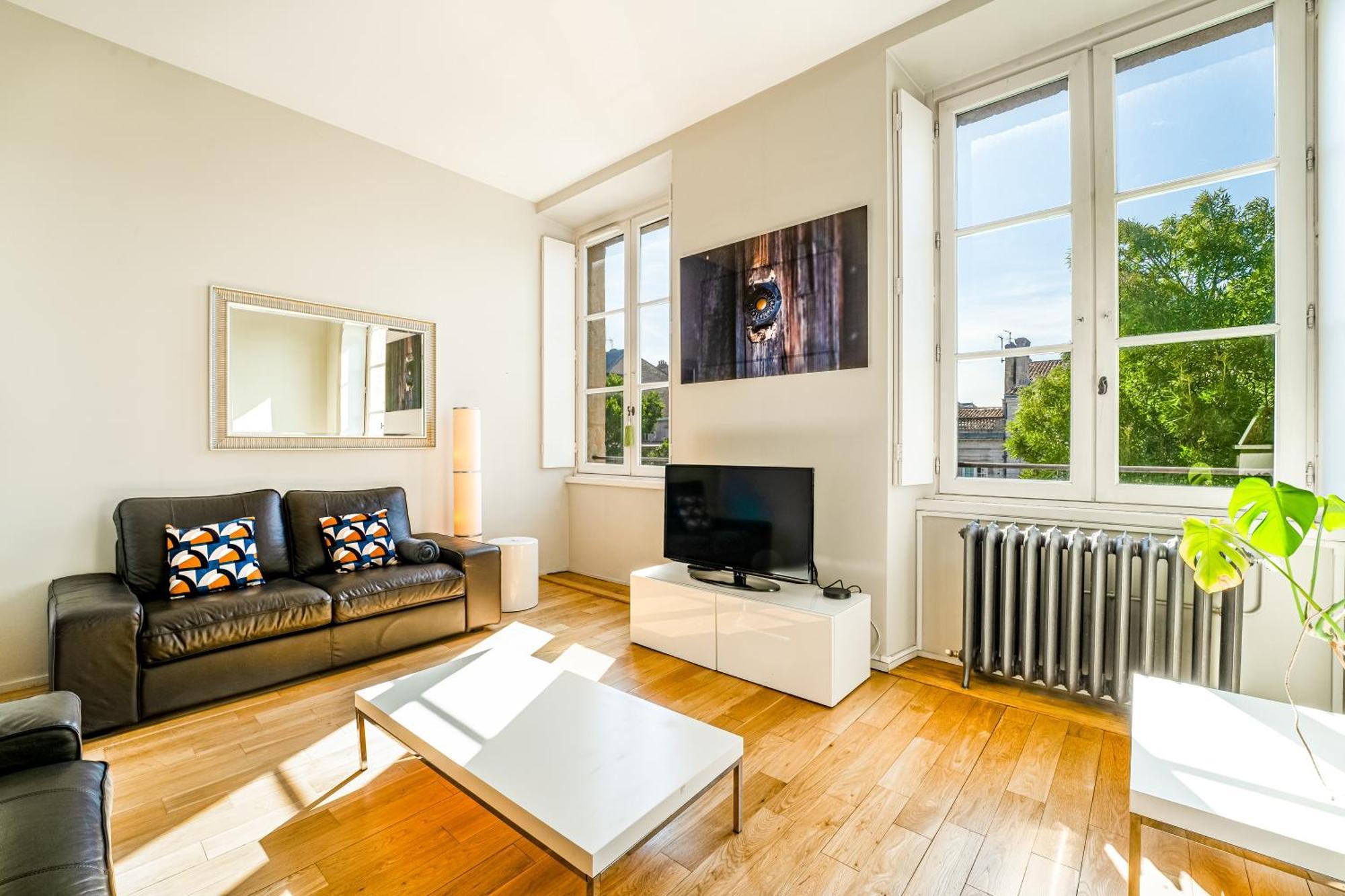 Appartement T3 De Prestige Proche Du Jardin Public De Bordeaux Exteriör bild